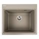 Гранитная мойка для кухни Platinum 5852 VESTA матовый Титан 40348 фото 1