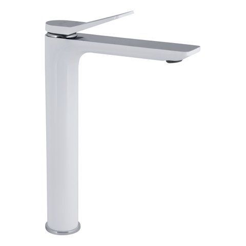 Смеситель для раковины Qtap Presto высокий QTPRE269CRW45577 Chrome/White SD00051701 фото
