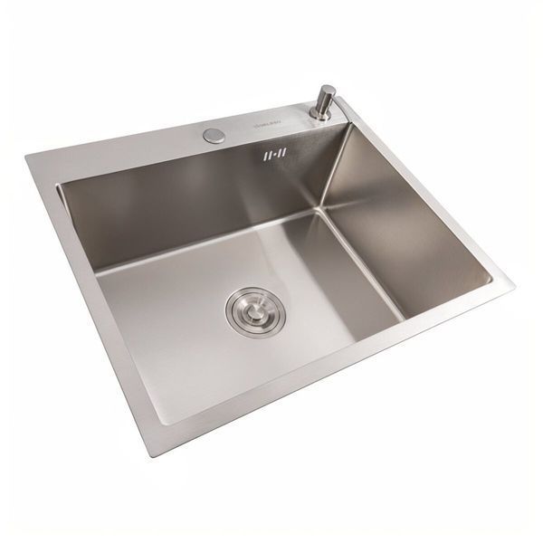 Комплект кухонної мийки Valeso 60х50HM WHI16 Kitchen Line SL73271 фото