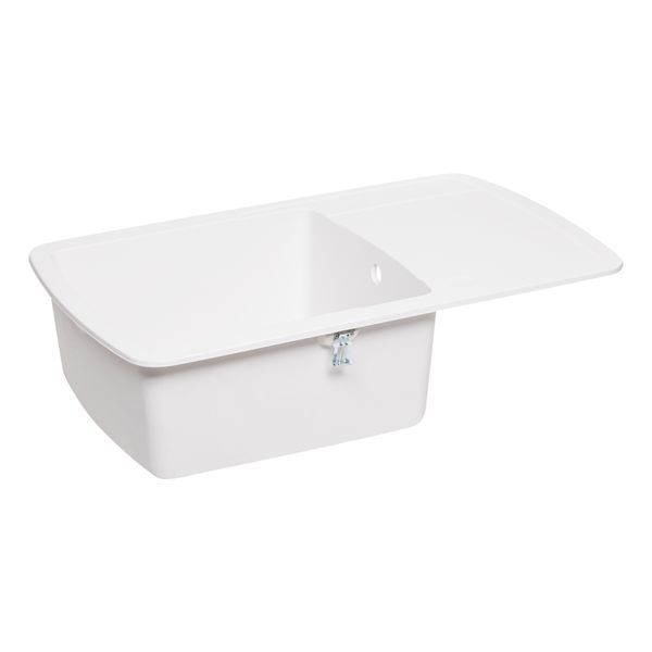 Кухонна мийка Lidz 770x490/200 WHI-01 (LIDZWHI01770490200) SD00044517 фото