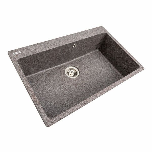 Гранитная мойка для кухни Platinum 7850 Bogema матовая (микс) 38720 фото