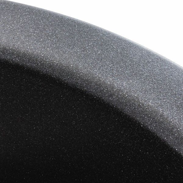 Гранитная мойка для кухни Platinum TURAS 480 матовая Морион 48870 фото