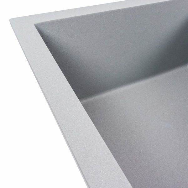 Гранітна мийка VALESO MAGNUM 7950 матова Сірий металік 51372 фото