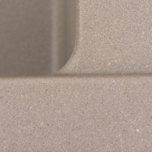 Гранитная мойка для кухни Platinum 8650 DIAMOND матовая Дюна 41666 фото
