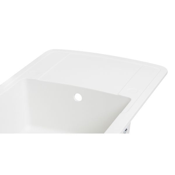 Кухонна мийка Lidz 770x490/200 WHI-01 (LIDZWHI01770490200) SD00044517 фото