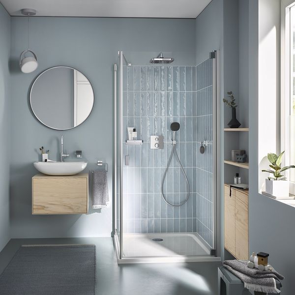 Душова система прихованого монтажу термостатична Grohe QuickFix Precision Grohtherm Cube 34882000 CV033298 фото