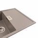 Гранитная мойка для кухни Platinum 8650 DIAMOND матовая Дюна 41666 фото 3