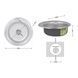 Кухонна мийка Lidz 510-D 0,8 мм Micro Decor (LIDZ510DEC) SD00040852 фото 2