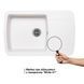 Кухонна мийка Lidz 770x490/200 WHI-01 (LIDZWHI01770490200) SD00044517 фото 2