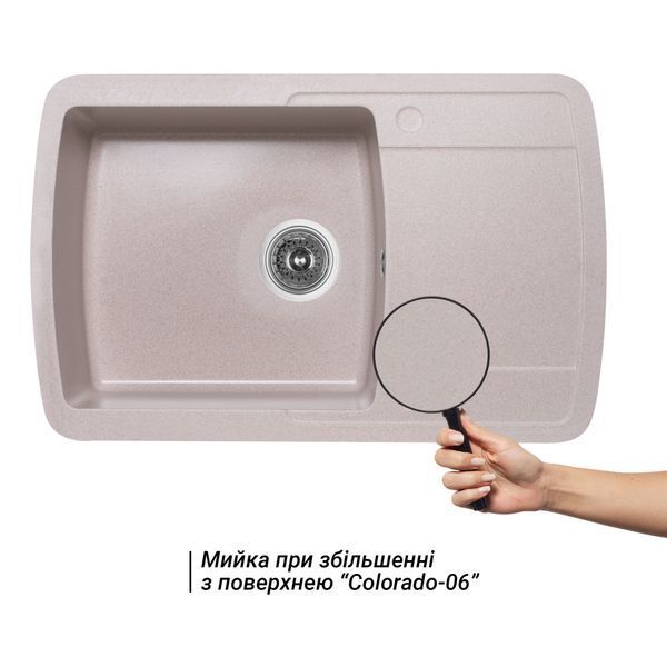 Кухонная мойка Lidz 770x490/200 COL-06 (LIDZCOL06770490200) SD00044518 фото