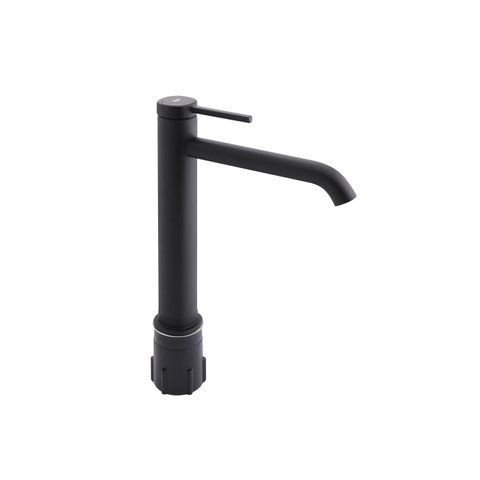 Смеситель для раковины Qtap Robin высокий QTROB1060H102B Black Matt SD00047543 фото
