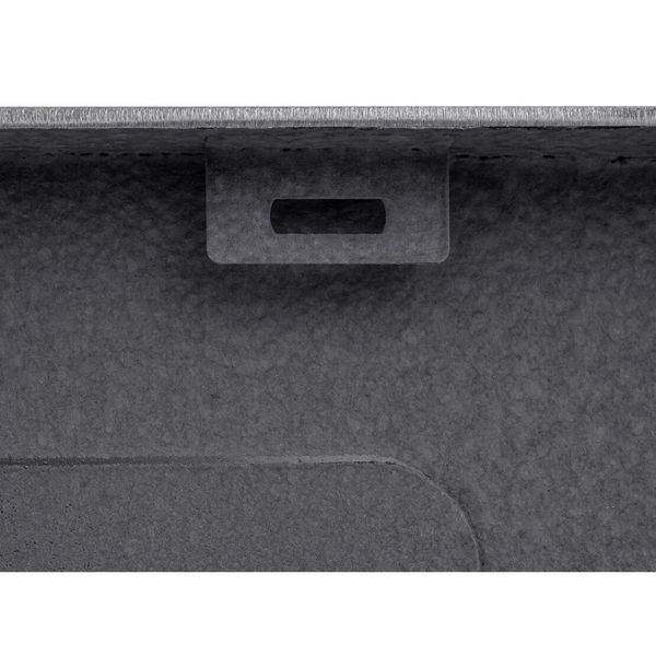 Комплект кухонної мийки Kroner KRP Geb&uuml;rstet 60х50HM BLK04 nichel SL94711 фото