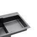 Комплект кухонной мойки KRP Schwarze - 7848LHM PVD ST043420 фото 15