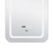 Дзеркало Qtap Mideya (DC-F911) 500х800 з LED-підсвічуванням Touch, з антизапотіванням, з годинником, димером, рег. яскравості QT2078F911W SD00036737 фото 5