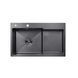 Комплект кухонной мойки KRP Schwarze - 7848LHM PVD ST043420 фото 18