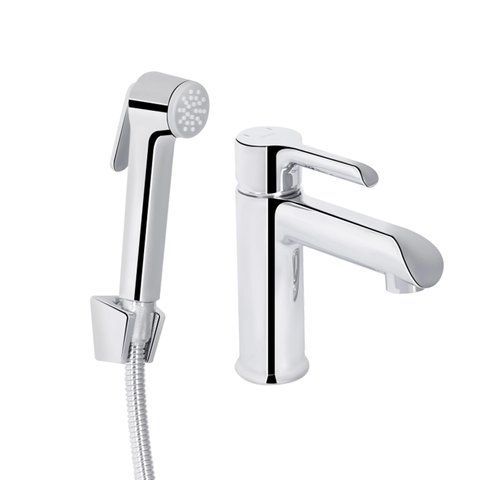 Смеситель для раковины Qtap Grand (с гигиеническим душем) QTGRA272CRM45670 Chrome SD00051794 фото