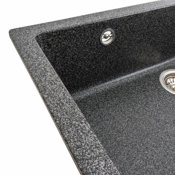Гранитная мойка для кухни Platinum 7945 Paruana матовая Графит 39800 фото