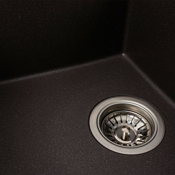 Гранитная мойка для кухни Platinum SOLID 7843 матовая Гренадин 48953 фото