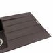 Гранитная мойка для кухни Platinum SOLID 7843 матовая Гренадин 48953 фото 4
