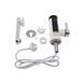 Проточний кран-водонагрівач кухонний для кухні Lidz Warm 061 LDWAR061WCR35431 White / Chrome SD00041535 фото 3