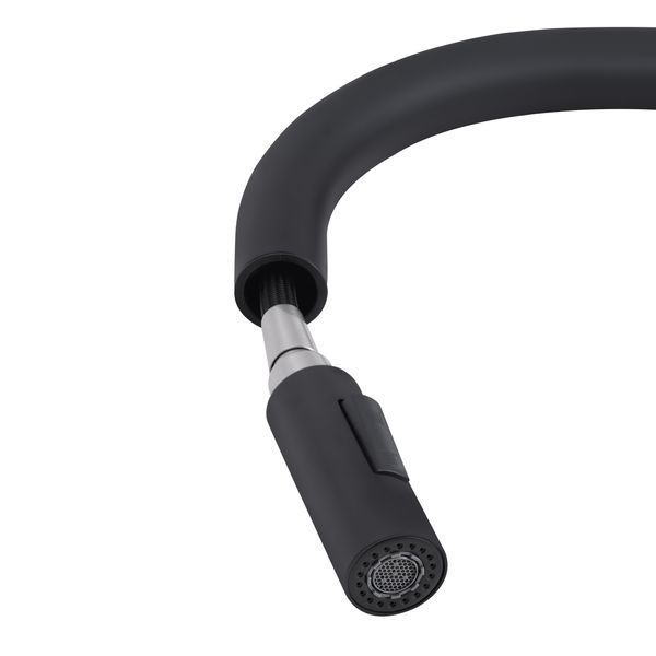 Смеситель для кухни Qtap Lenicka 9138103UB с выдвижным изливом SD00042265 фото