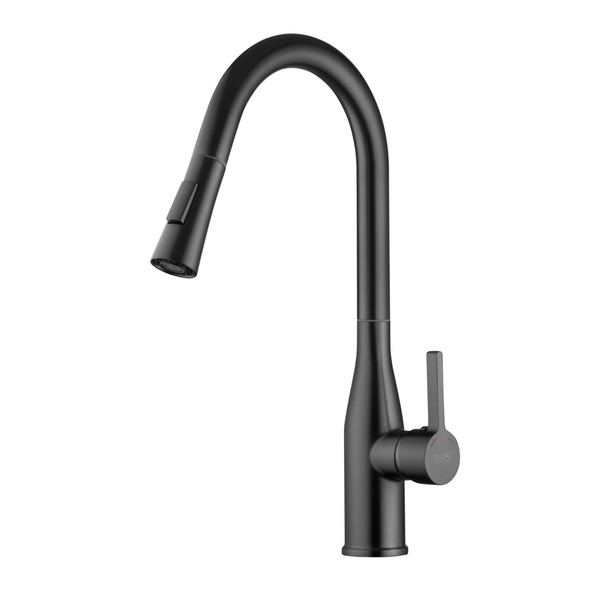 Комплект кухонной мойки Valeso 60х50HM PVD ST08 Grafite SL73540 фото