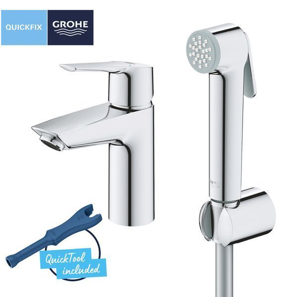 Комплект инсталляции GROHE Solido Hygienic Set 4-в-1 SL33279 фото