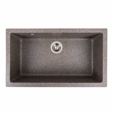Гранитная мойка для кухни Platinum 7945 Paruana матовая Микс 39802 фото