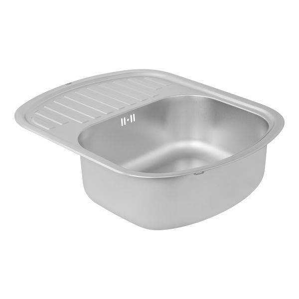 Кухонная мойка Qtap 6349 0,8 мм Satin (QT6349SAT08) SD00041009 фото