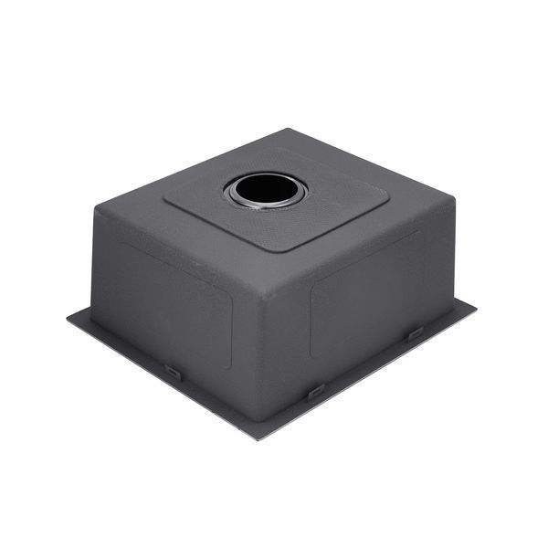 Комплект кухонної мийки KRP Schwarze - 5050HM PVD Ersel ST92467 фото