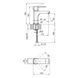 Смеситель для раковины Qtap Lipno QTLIPNO1023101G Graphite SD00044008 фото 2