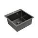 Комплект кухонної мийки KRP Schwarze - 5050HM PVD Ersel ST92467 фото 3
