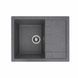 Гранитная мойка для кухни Platinum INTENSO 6550 матовая Микс 48875 фото 1