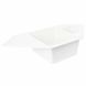 Гранитная мойка для кухни Platinum 9950 PANDORA матовая Белоснежная 3678 фото 5