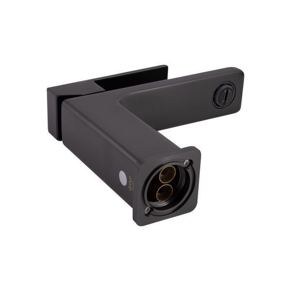 Смеситель для раковины Qtap Gemini QTGEM270GMB45676 Gunmetal Black PVD SD00051800 фото