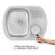 Кухонна мийка Qtap 6349 0,8 мм Micro Decor (QT6349MICDEC08) SD00041010 фото 1