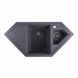 Гранитная мойка для кухни Platinum 9950 PANDORA матовая Микс 3681 фото 1