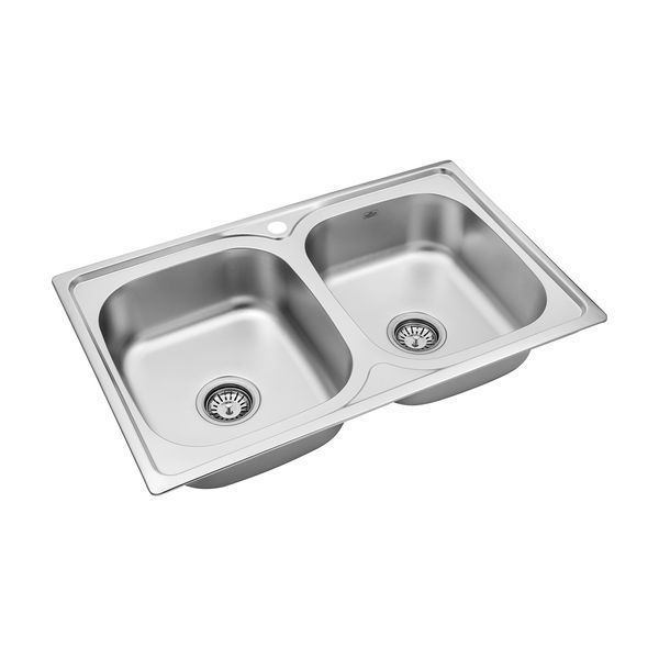 Кухонна мийка Kroner KRP Satin - 7948Z (0.8 мм) CV025445 фото