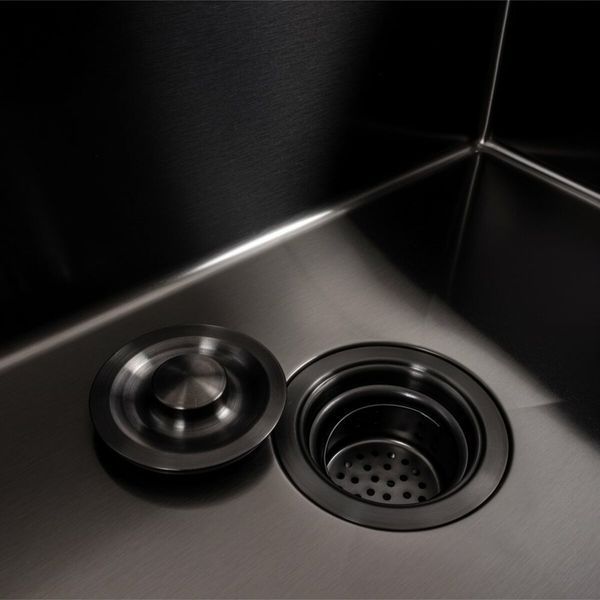 Комплект кухонної мийки Platinum 58*43 PVD TH36 pl84355 фото