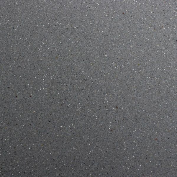 Гранітна мийка для кухні Platinum SOKIL 4150 матова Сірий металік 48671 фото