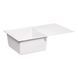Кухонна мийка Lidz 860х500/240 WHI-01 (LIDZWHI01860500240) SD00044530 фото 2