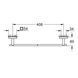 Тримач для рушників Grohe QuickFix Start Cube 40987000 CV034608 фото 2