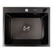 Комплект кухонної мийки Valeso 60х50HM PVD ST03 nero SL73329 фото 2