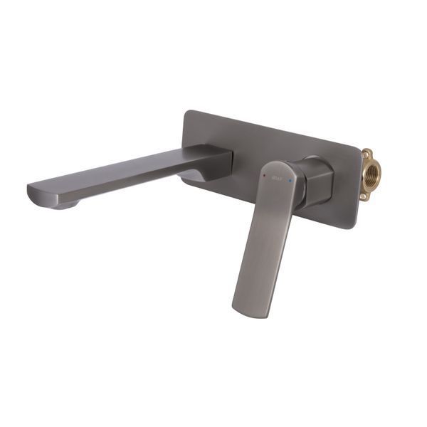 Смеситель для раковины Qtap Slavonice скрытого монтажа QTSLA273GMB45920 Gunmetal Black PVD SD00052044 фото