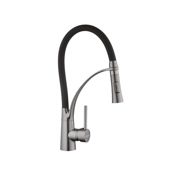 Комплект кухонної мийки Kroner KRP 6350HM PVD Ersel ST43751 фото