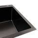 Кухонна мийка Platinum Handmade HSB PVD 70*50 чорна 41549 фото 2
