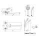 Смеситель для ванны Lidz (CRM) 15 36 005 00 New SD00027996 фото 2