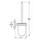 Йоржик для унітаза настінний Grohe QuickFix Start 41185000 CV031770 фото 2