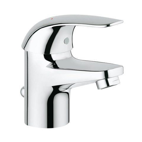 Смеситель для раковины Grohe Euroeco S-Size 23262000 с донным клапаном CV032437 фото