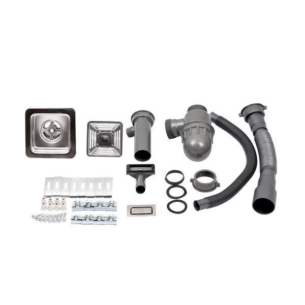 Кухонна мийка Qtap DK5050BL 2.7/1.0 мм Black (QTDK5050BLPVD2710) SD00042482 фото